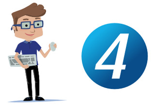 English for Information Technology English4IT mascot and logo